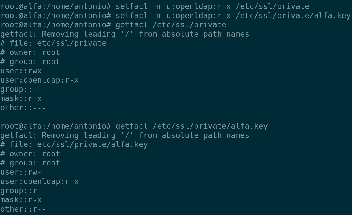 getfacl